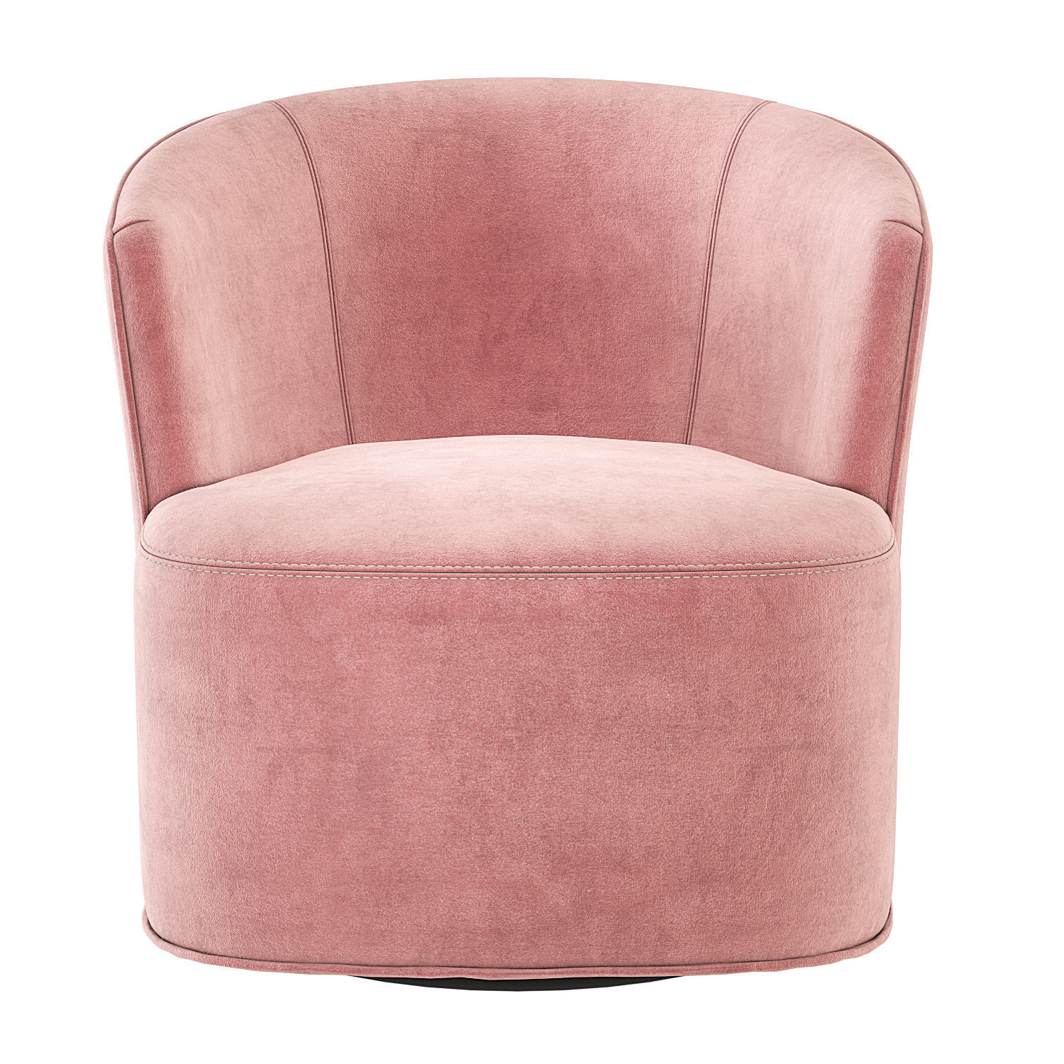 Arden Swivel Chair Restoration Hardware RH 3D model_2