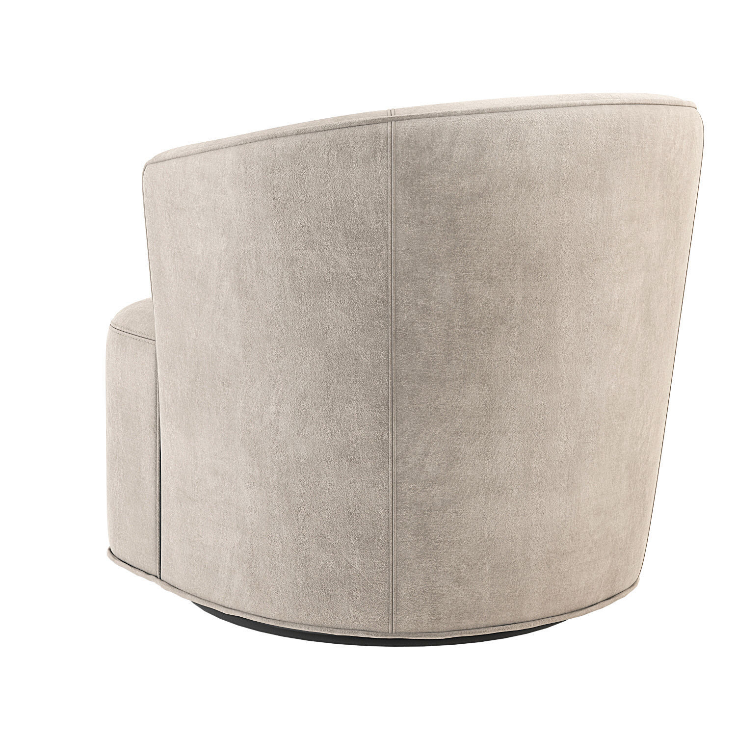Arden Swivel Chair Restoration Hardware RH 3D model_4