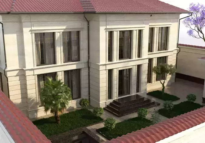 House with courtyard