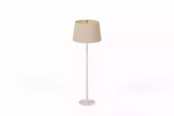 Modern Design Standing Lamp Low-poly 3D model