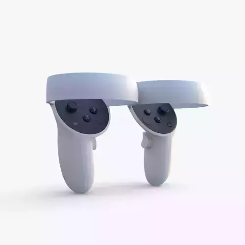 Oculus Quest Controller 3D model