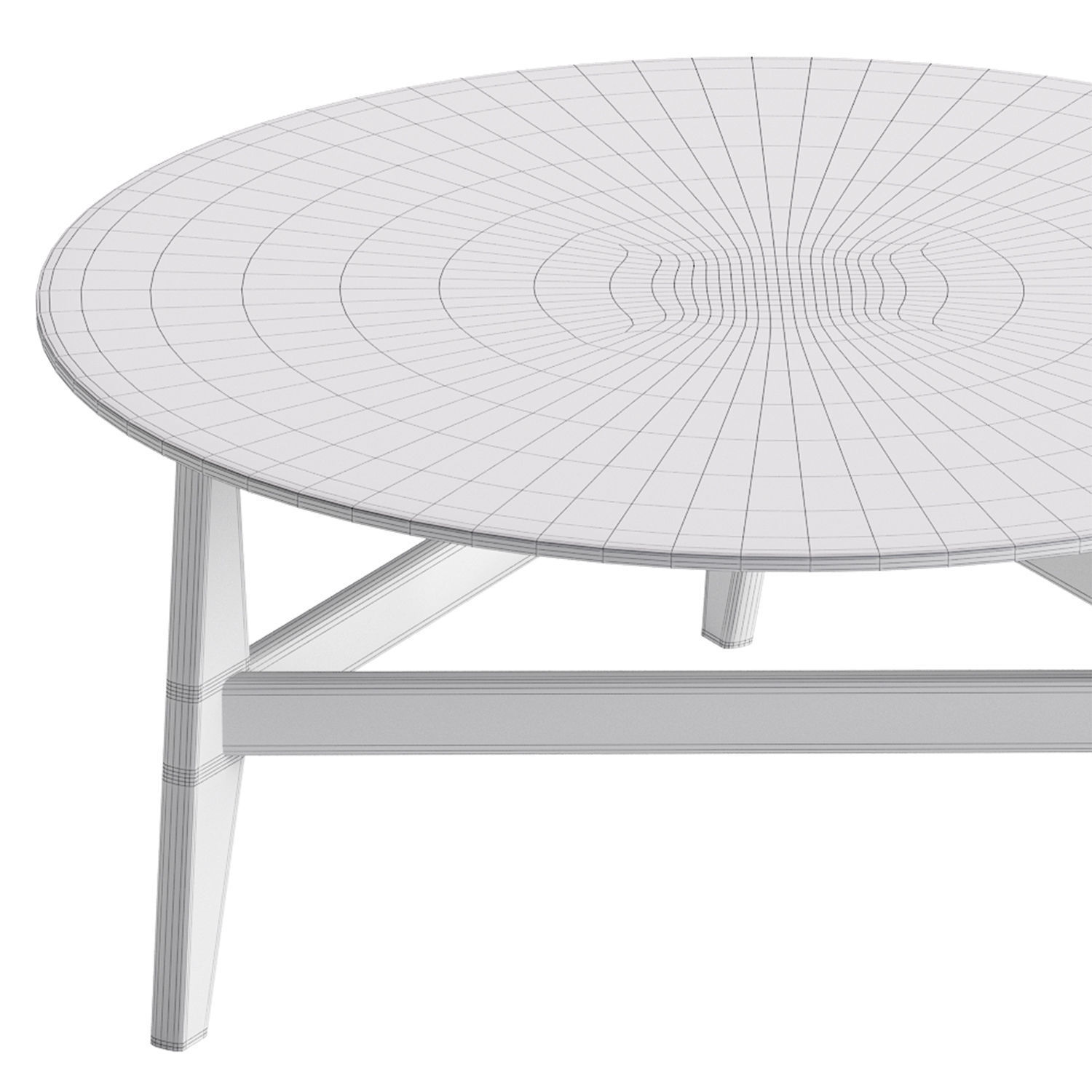 Plettro Table E222 By Natuzzi Editions 2 version 3D model_1