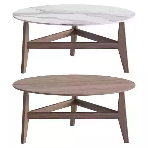 Plettro Table E222 By Natuzzi Editions 2 version