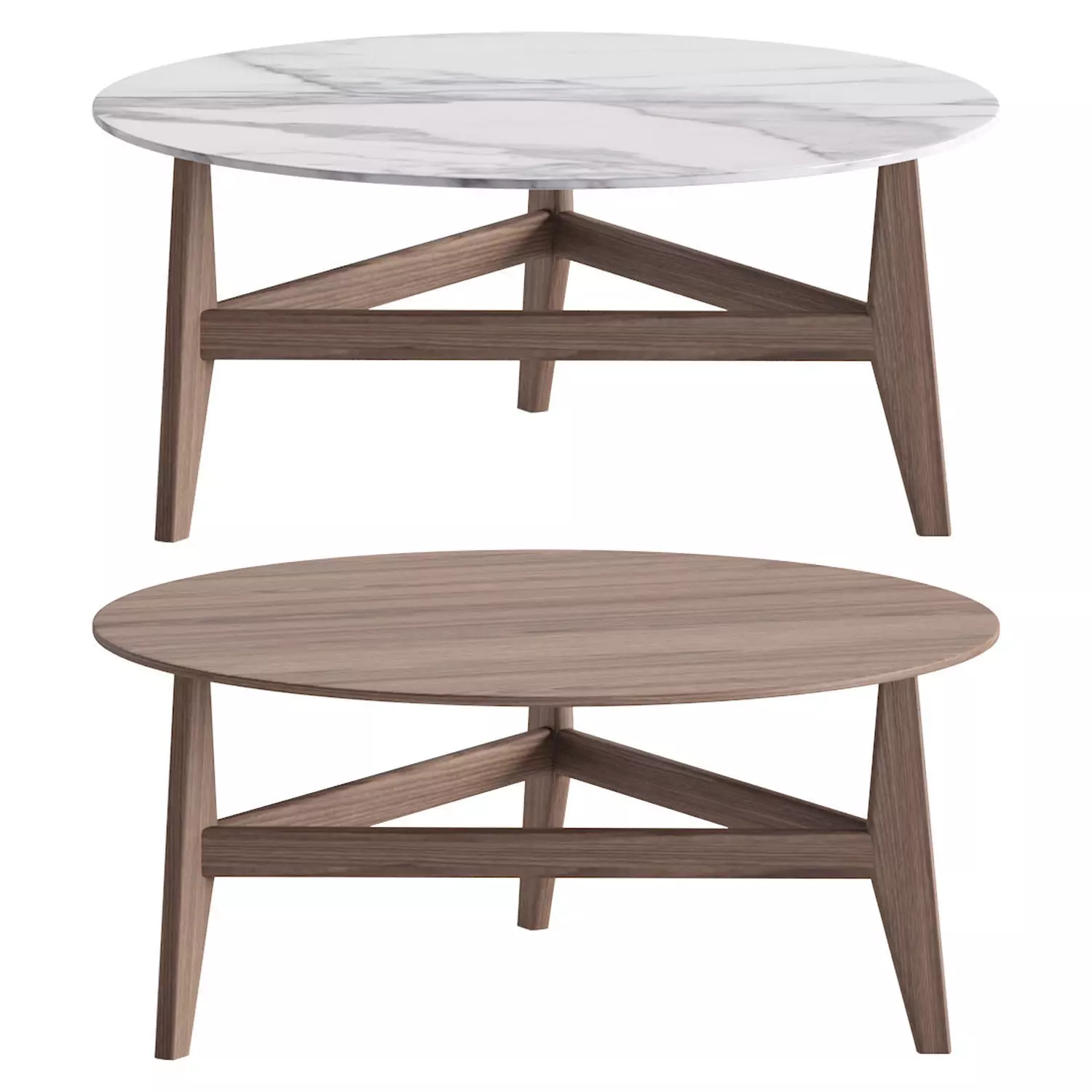 Plettro Table E222 By Natuzzi Editions 2 version 3D model_0