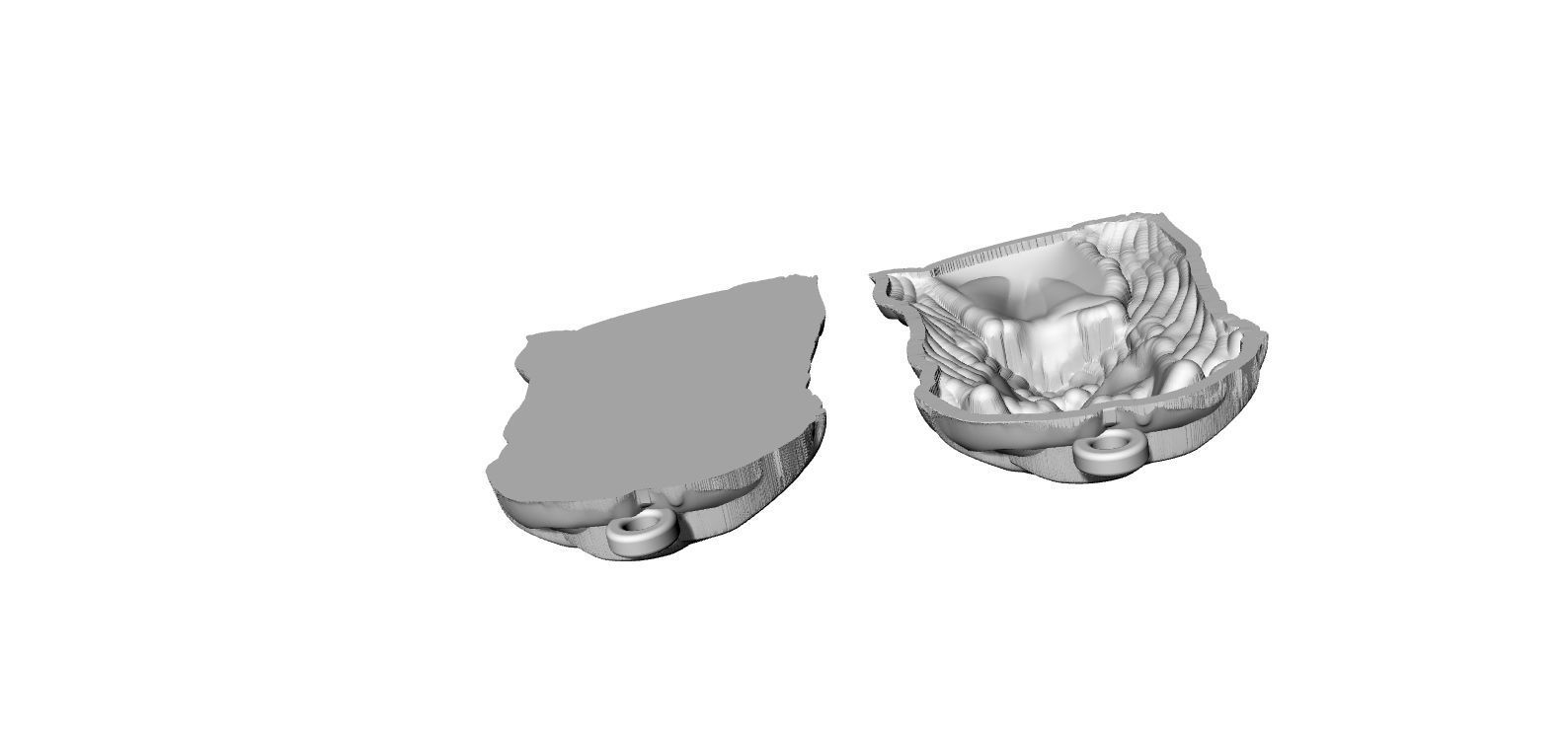 Jesus Face Crown Pendant 3D print model_13