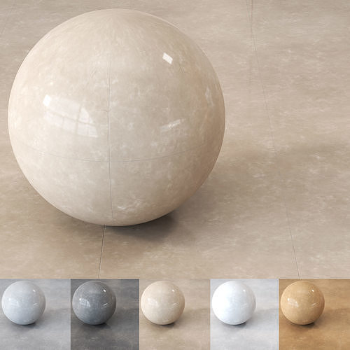 Shely Royal Ceramic Collection 5 Color Textures 4K - Seamless Texture