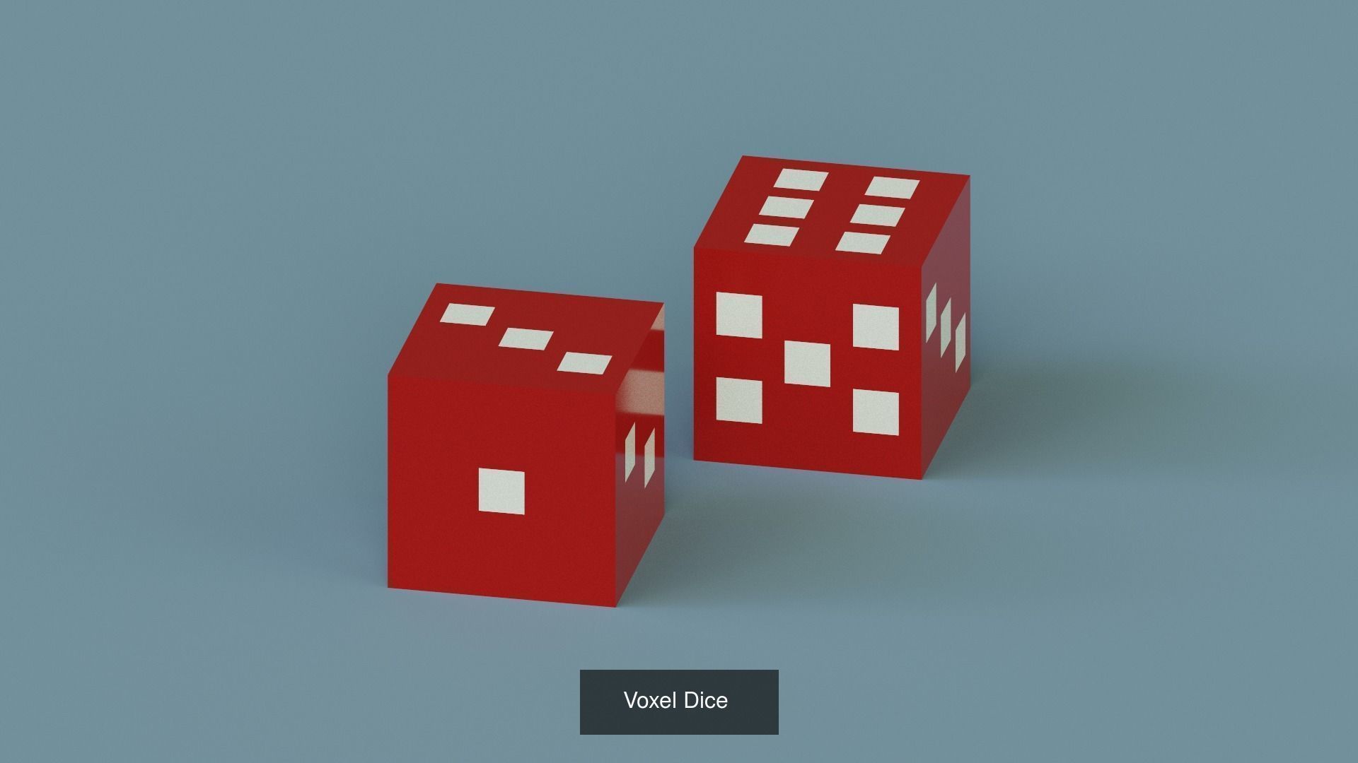 Voxel Board Games 3D Model Collection_6
