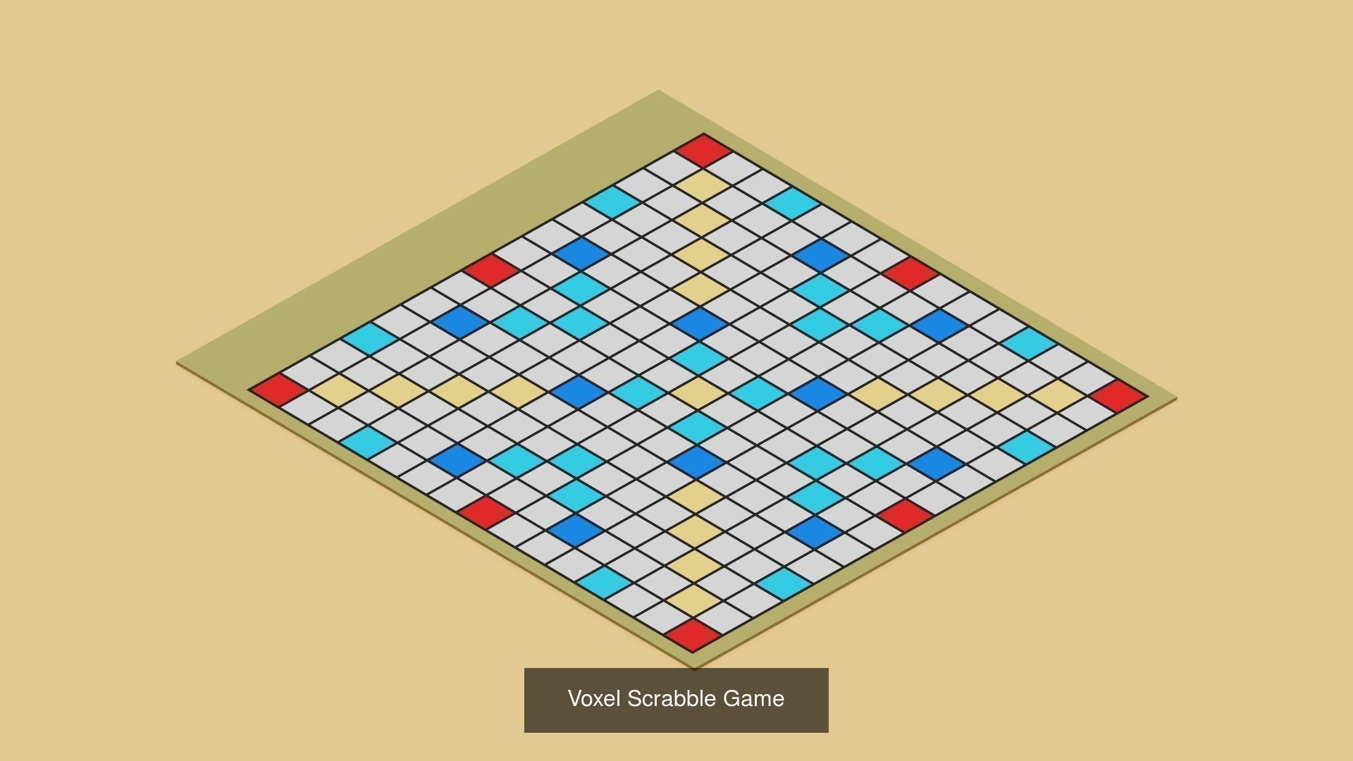 Voxel Board Games 3D Model Collection_5