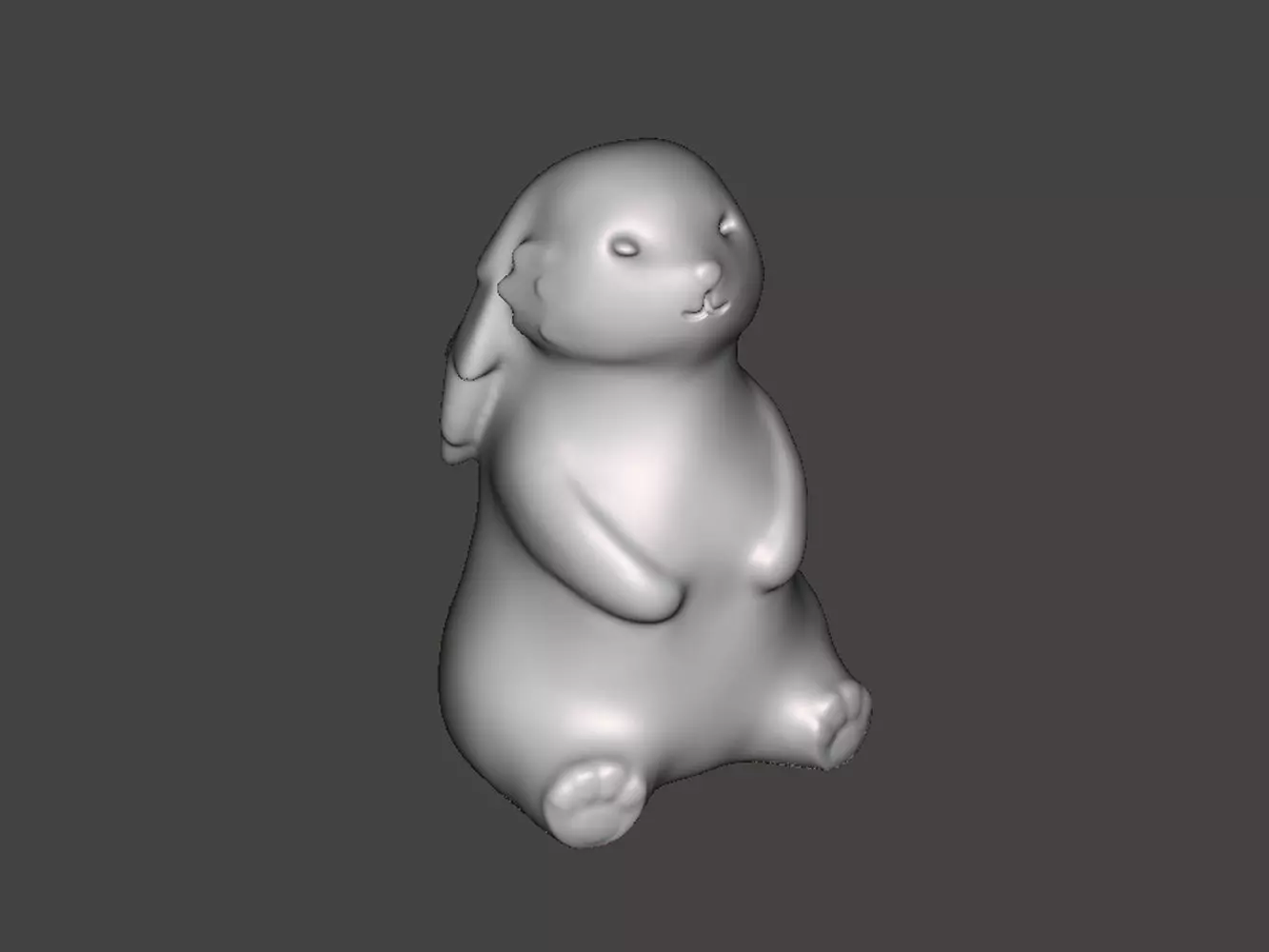 Bunny Free 3D print model