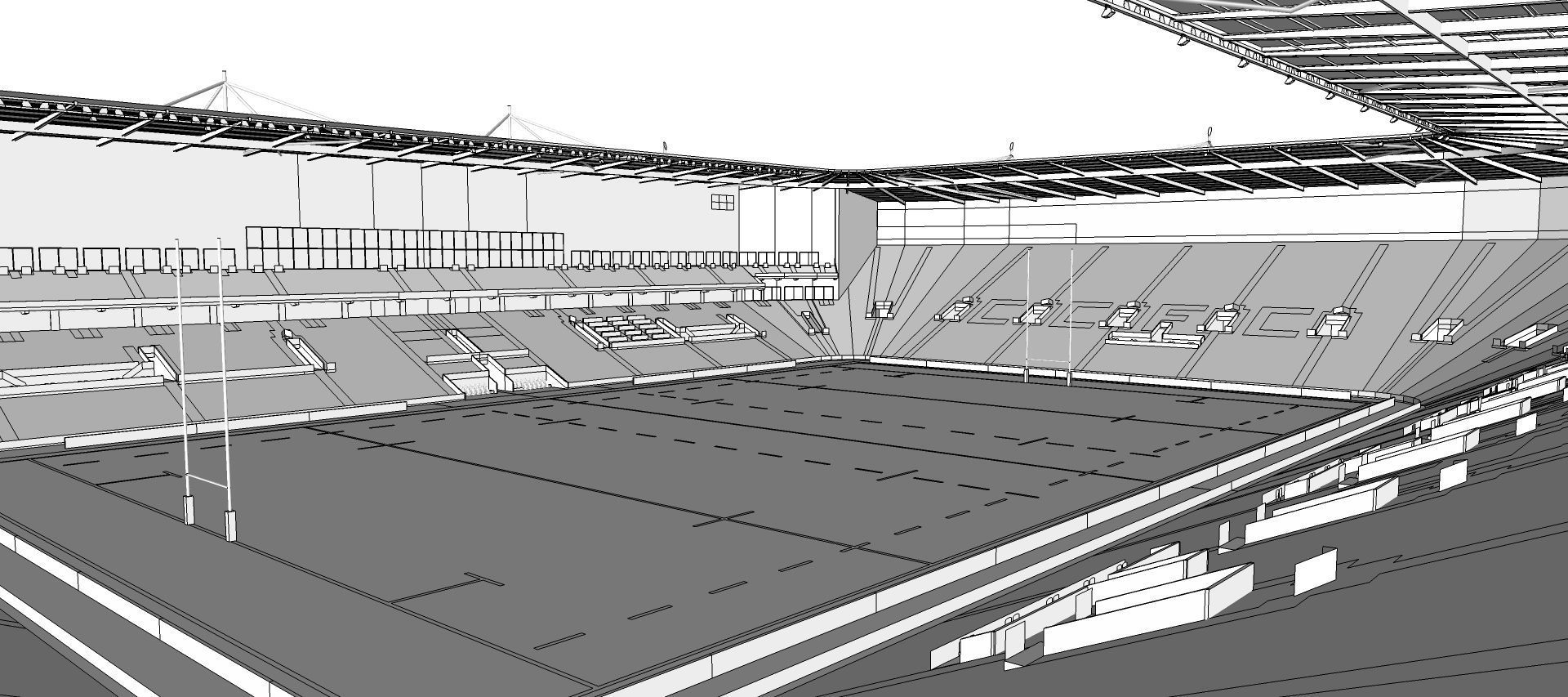 Coventry Building Society Arena - England 3D model_11