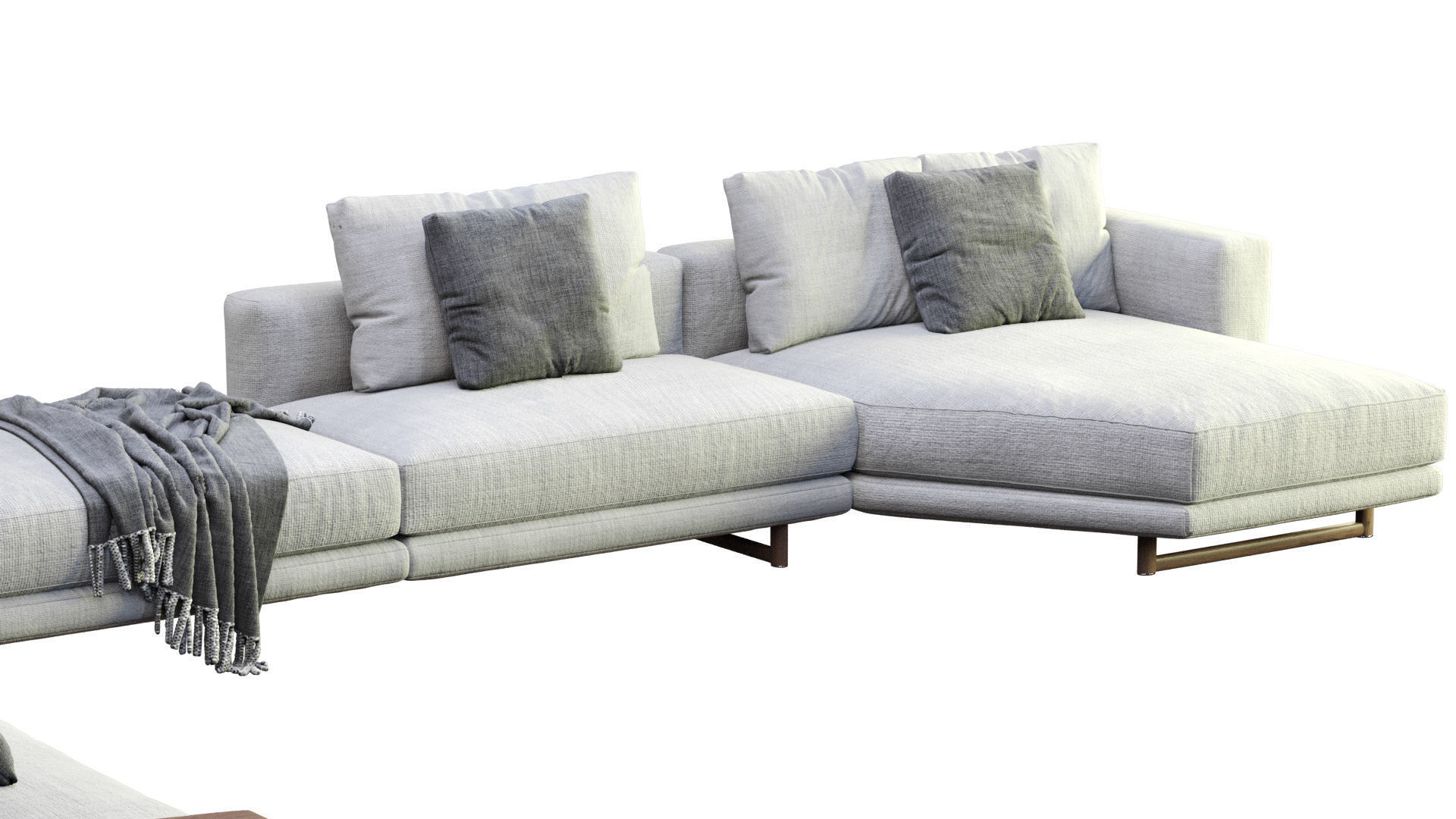 Abacus Sofa By Porada 3D model_7