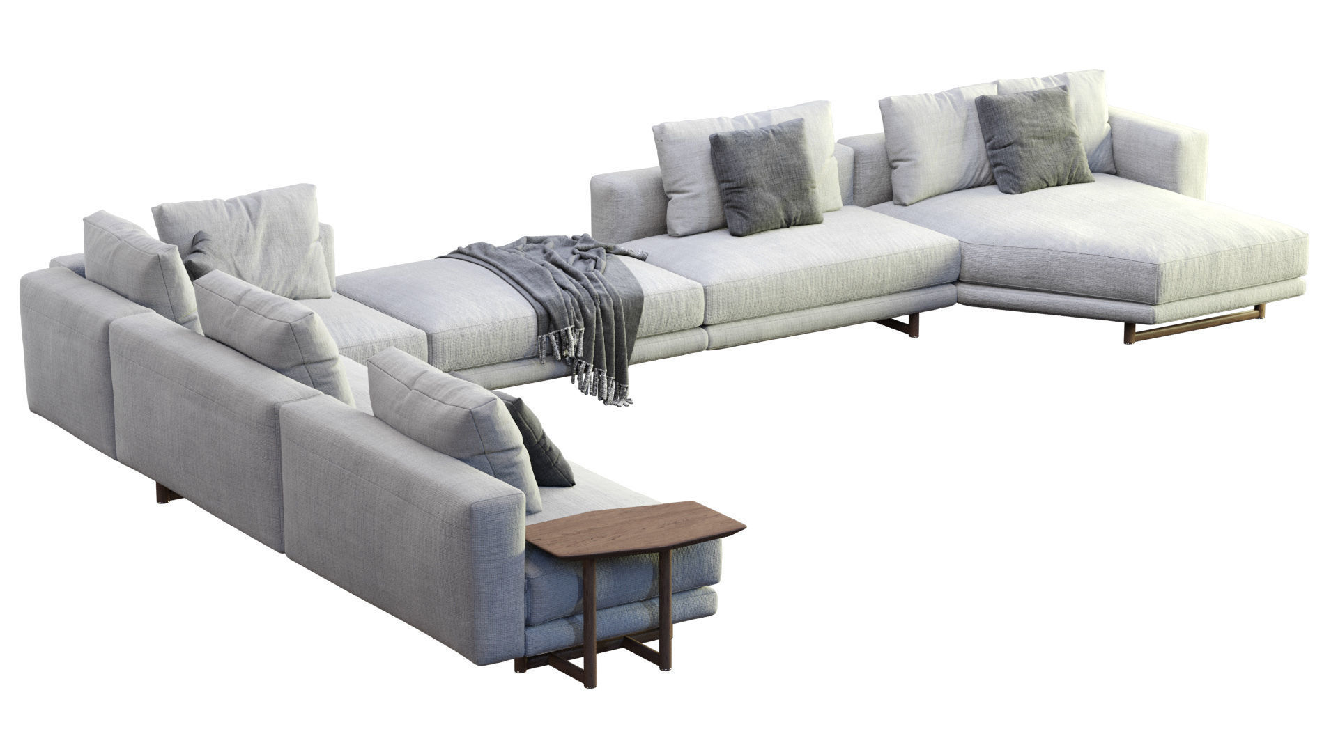 Abacus Sofa By Porada 3D model_9