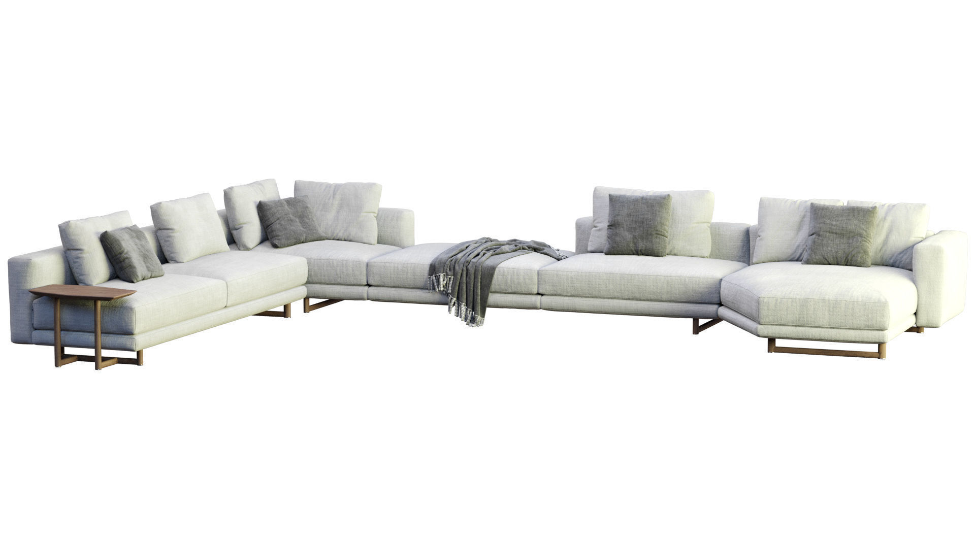 Abacus Sofa By Porada 3D model_6