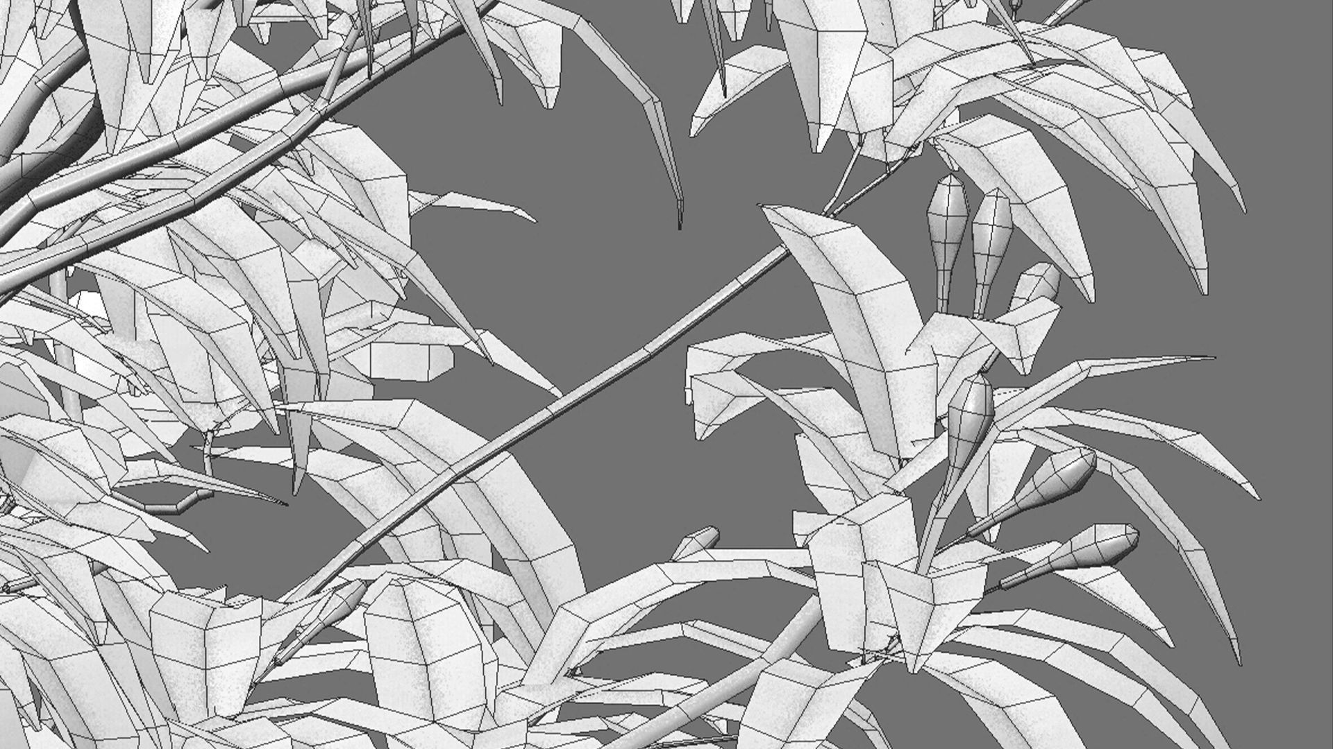 Japanese garden 3D model_64