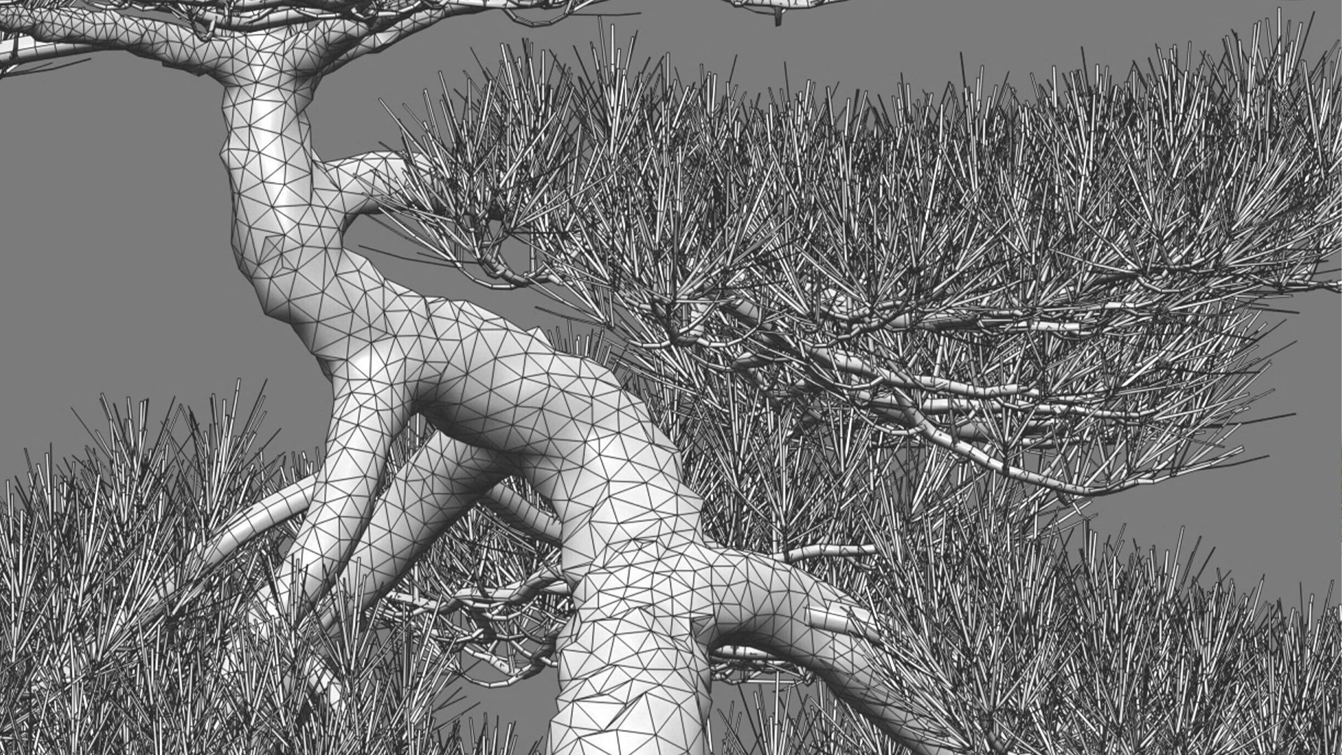 Japanese garden 3D model_51