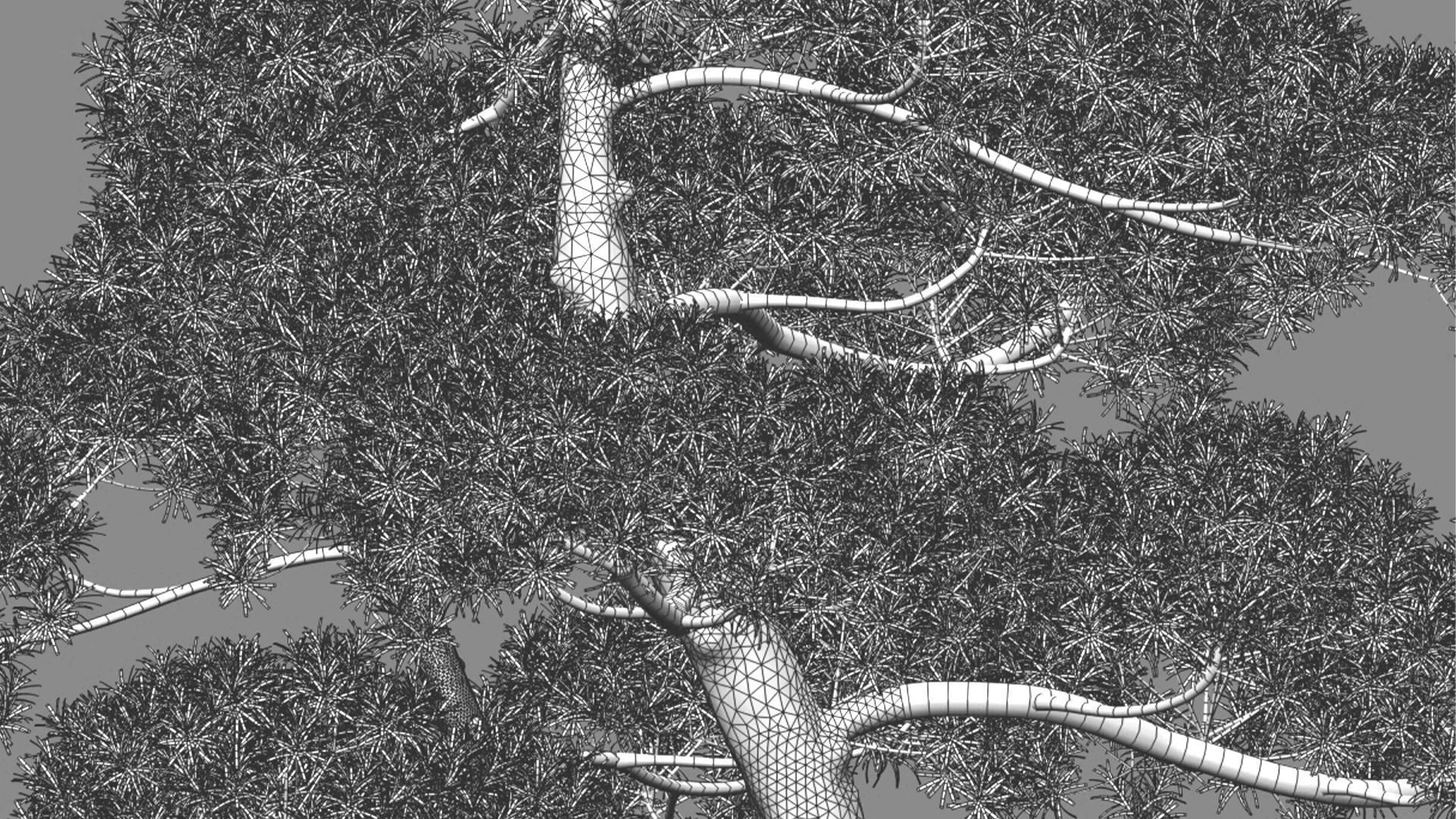 Japanese garden 3D model_60