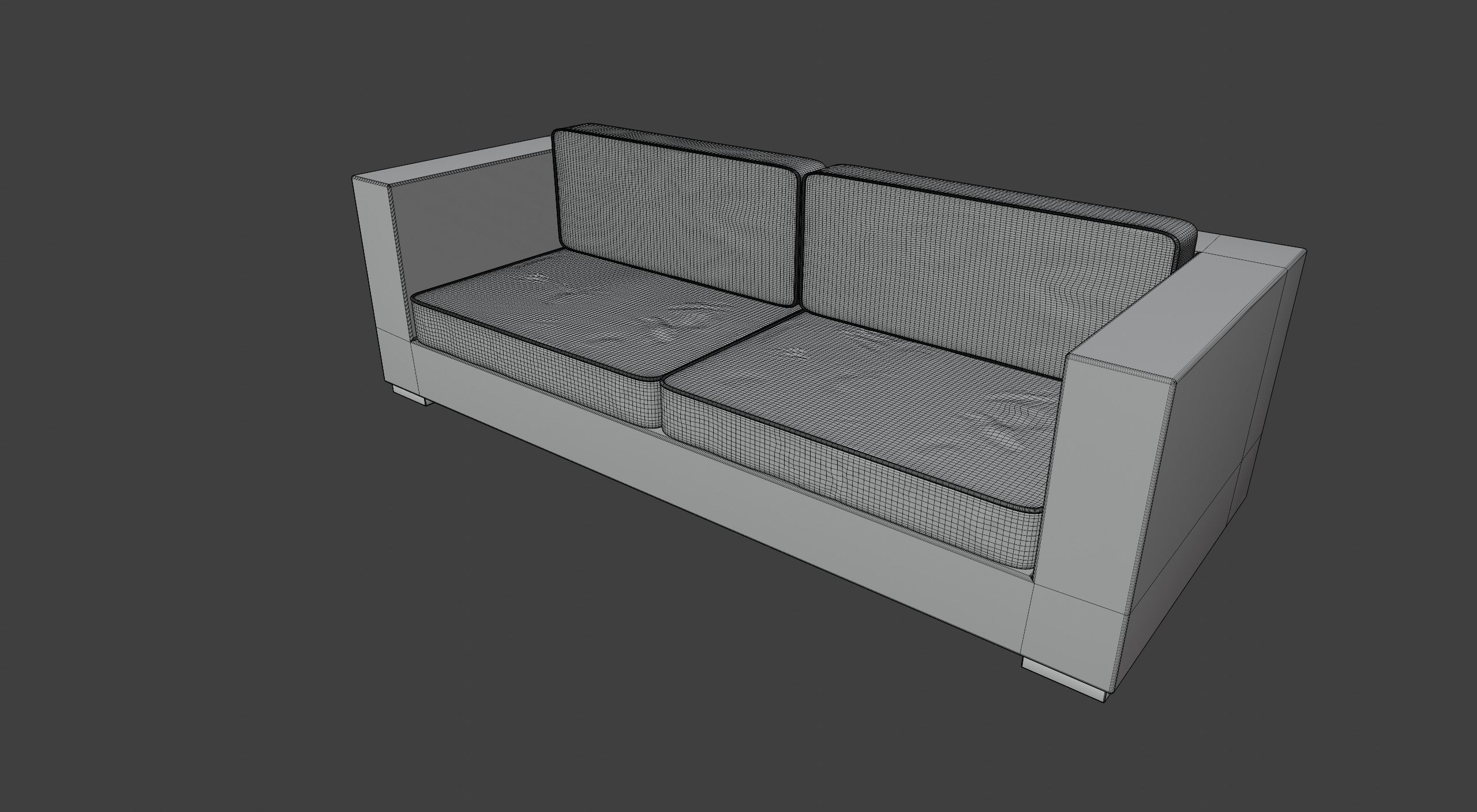 Leather Sofa 3D model_5