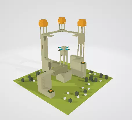 Monu Models Free low-poly 3D model_0