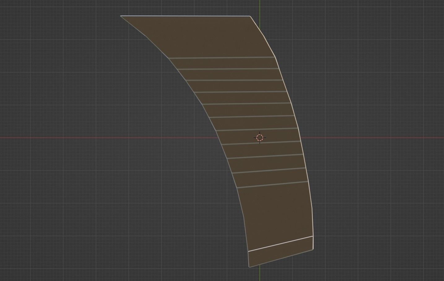 Stairs Low-poly 3D model_7