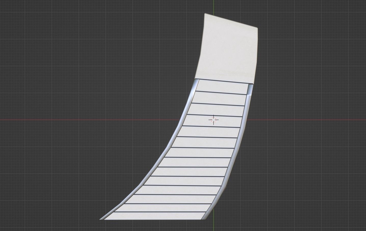 Stairs Low-poly 3D model_6