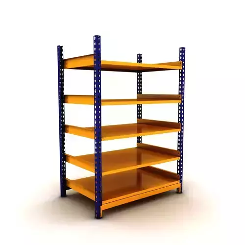 Shelf shelving rack with four shelves