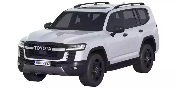 Toyota Land Cruiser GR-Sport 2022 3D model