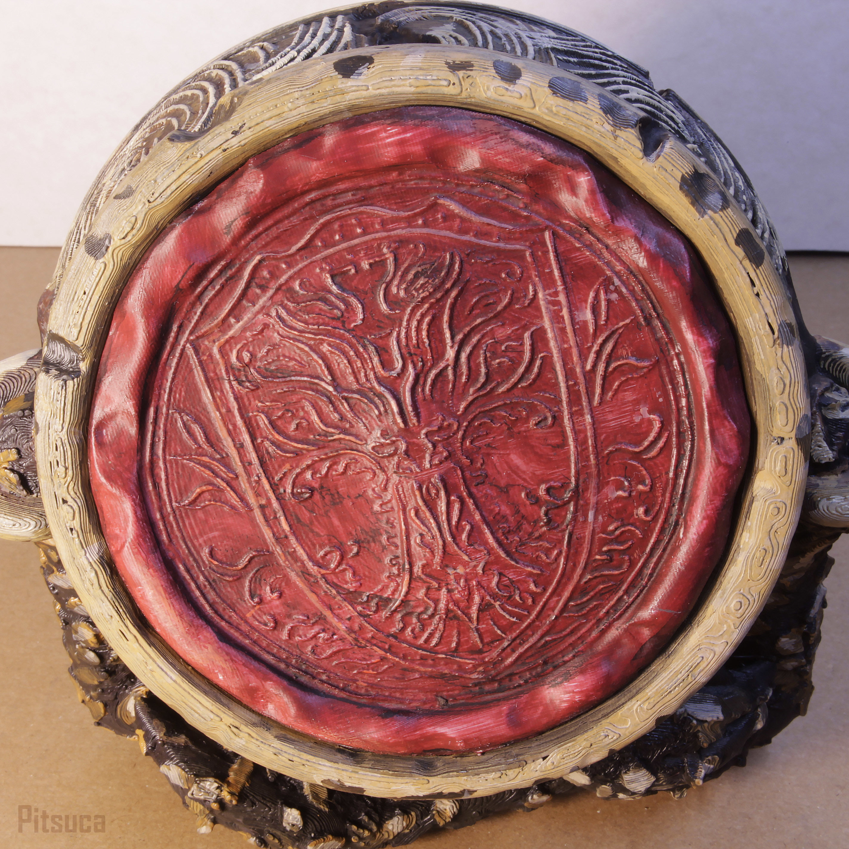 Warrior jar from elden ring 3D print model_3