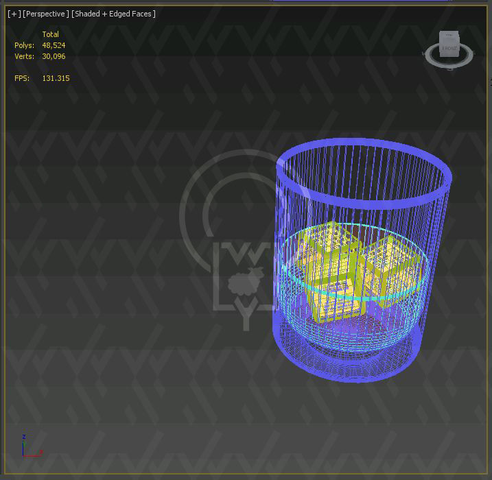 WHISKY WHISKEY MONOGRAM TUMBLER v1 v2 v3 3D Model Collection_13