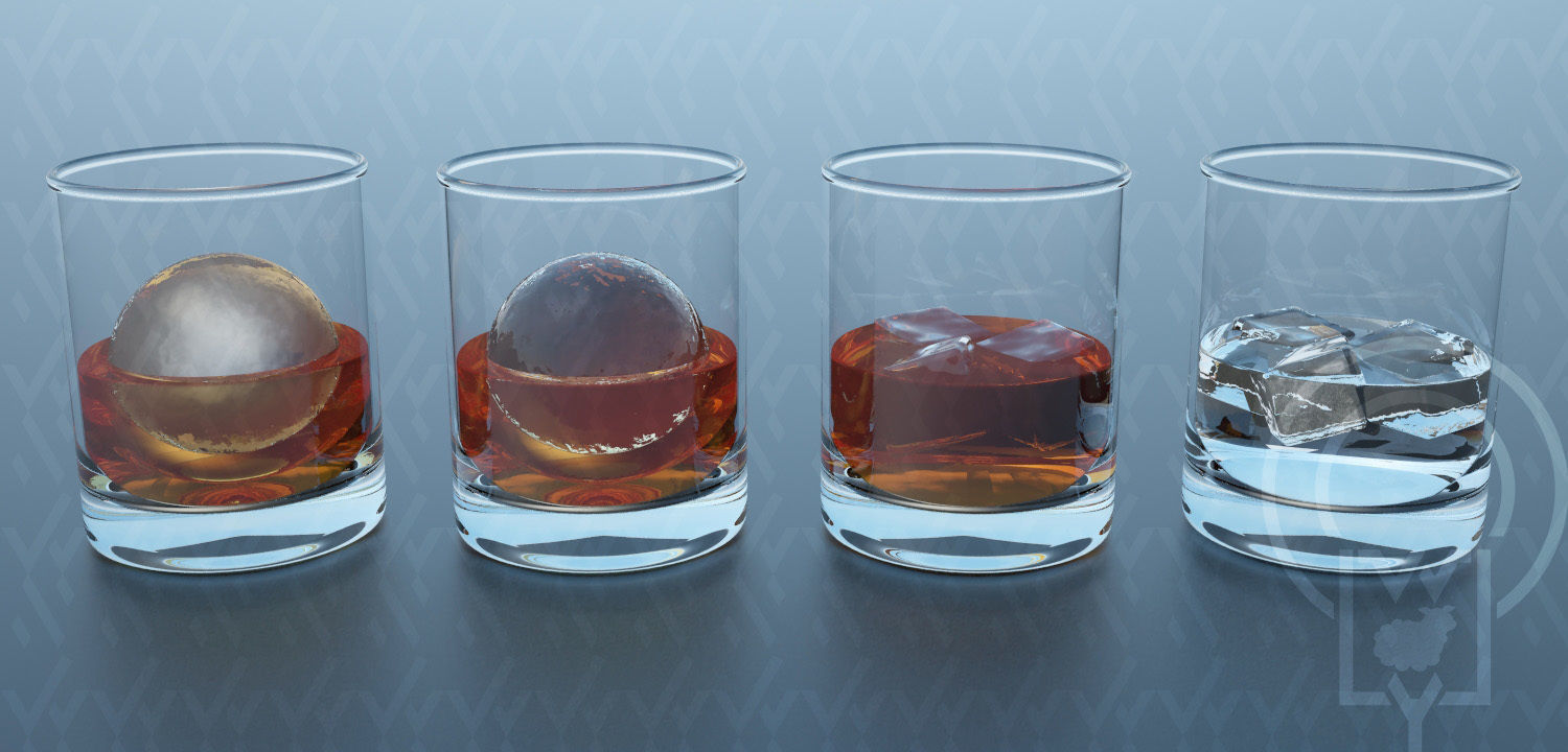 WHISKY WHISKEY MONOGRAM TUMBLER v1 v2 v3 3D Model Collection_14
