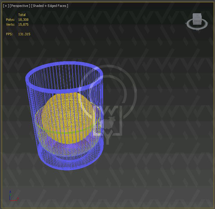WHISKY WHISKEY MONOGRAM TUMBLER v1 v2 v3 3D Model Collection_12