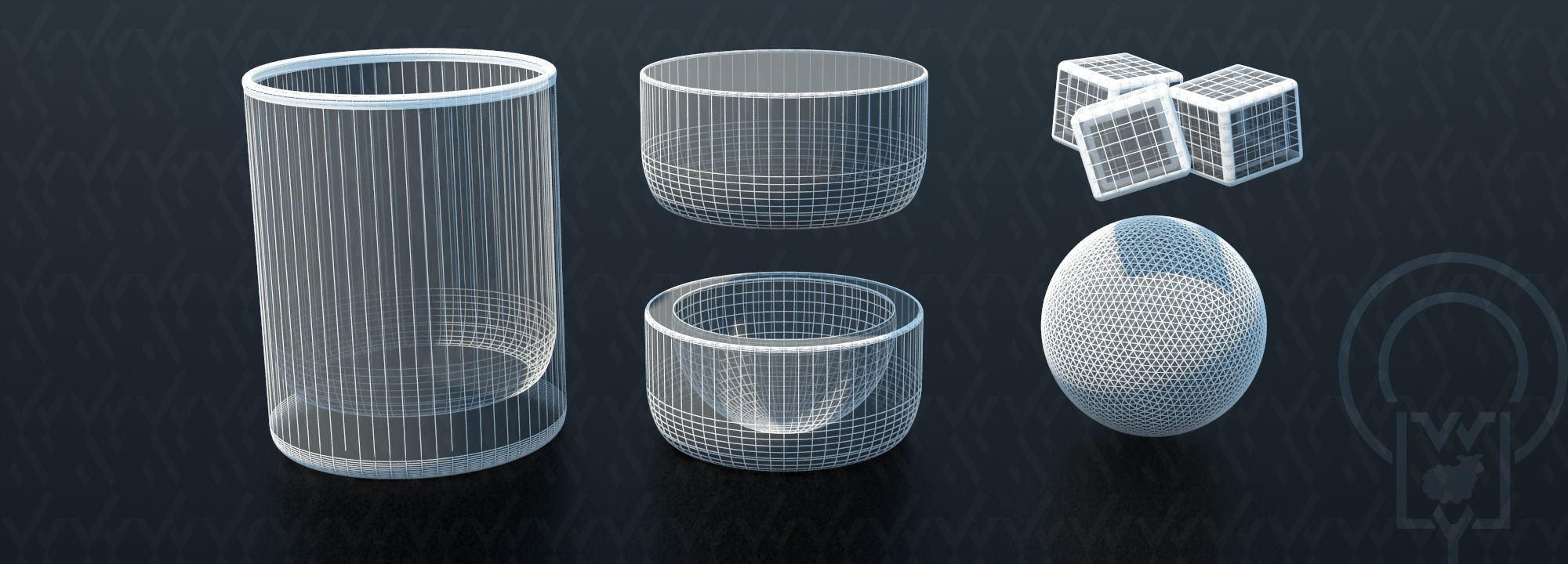 WHISKY WHISKEY MONOGRAM TUMBLER v1 v2 v3 3D Model Collection_10