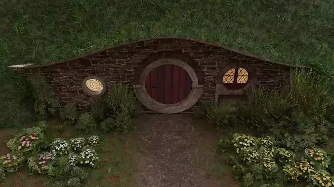 Hobbit Inn from Lord of the Rings