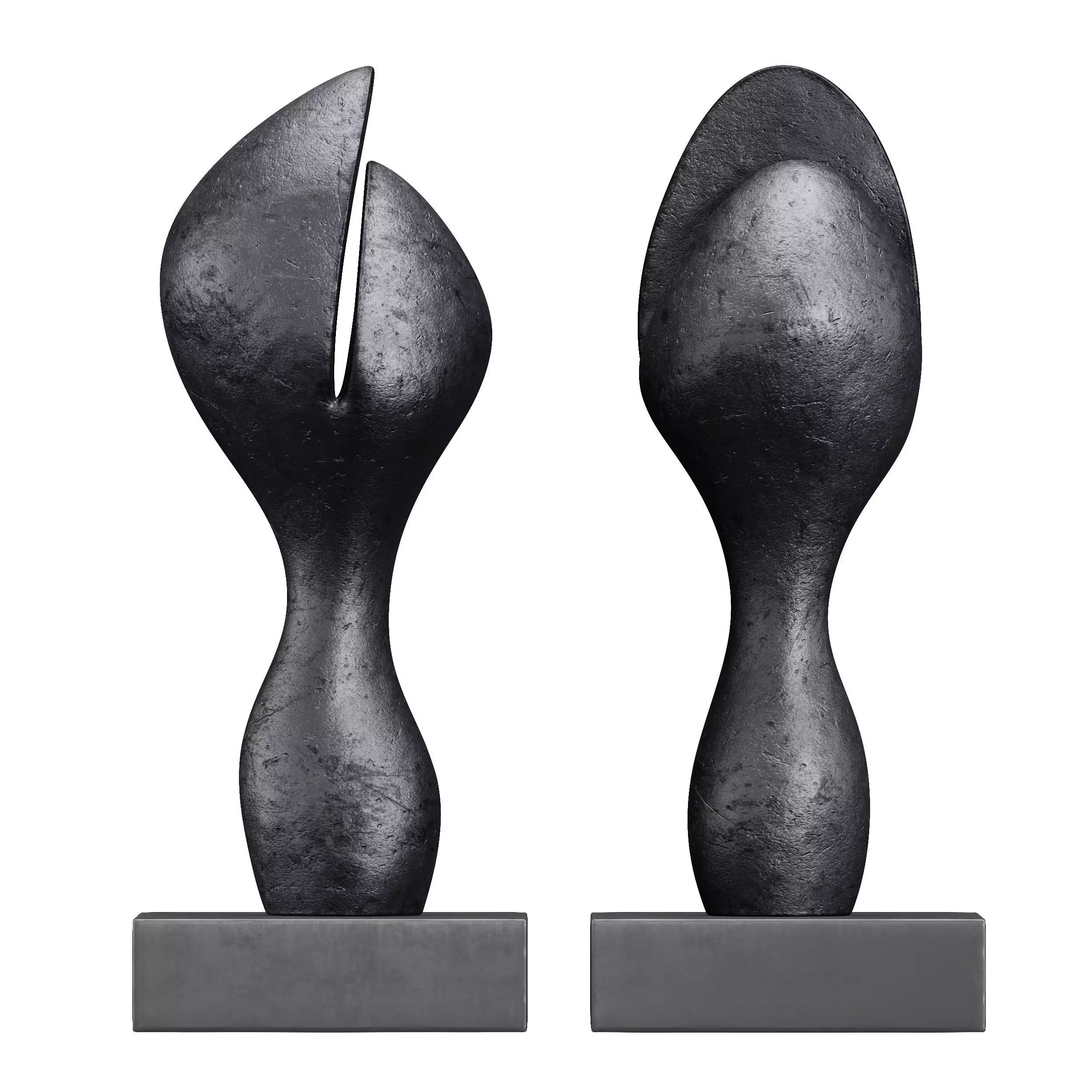 Sculptures of Abstraction Split Fruit 2008 3D model_0