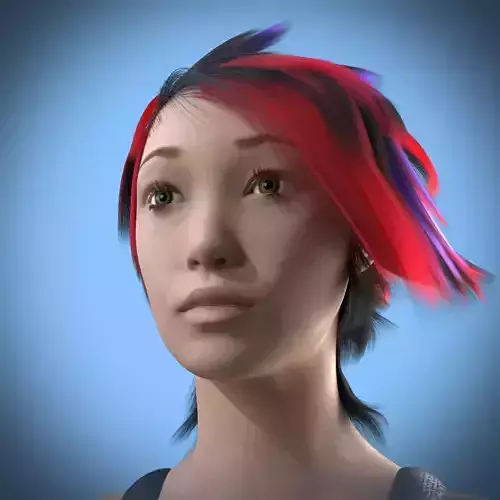 Mechanic Asian woman