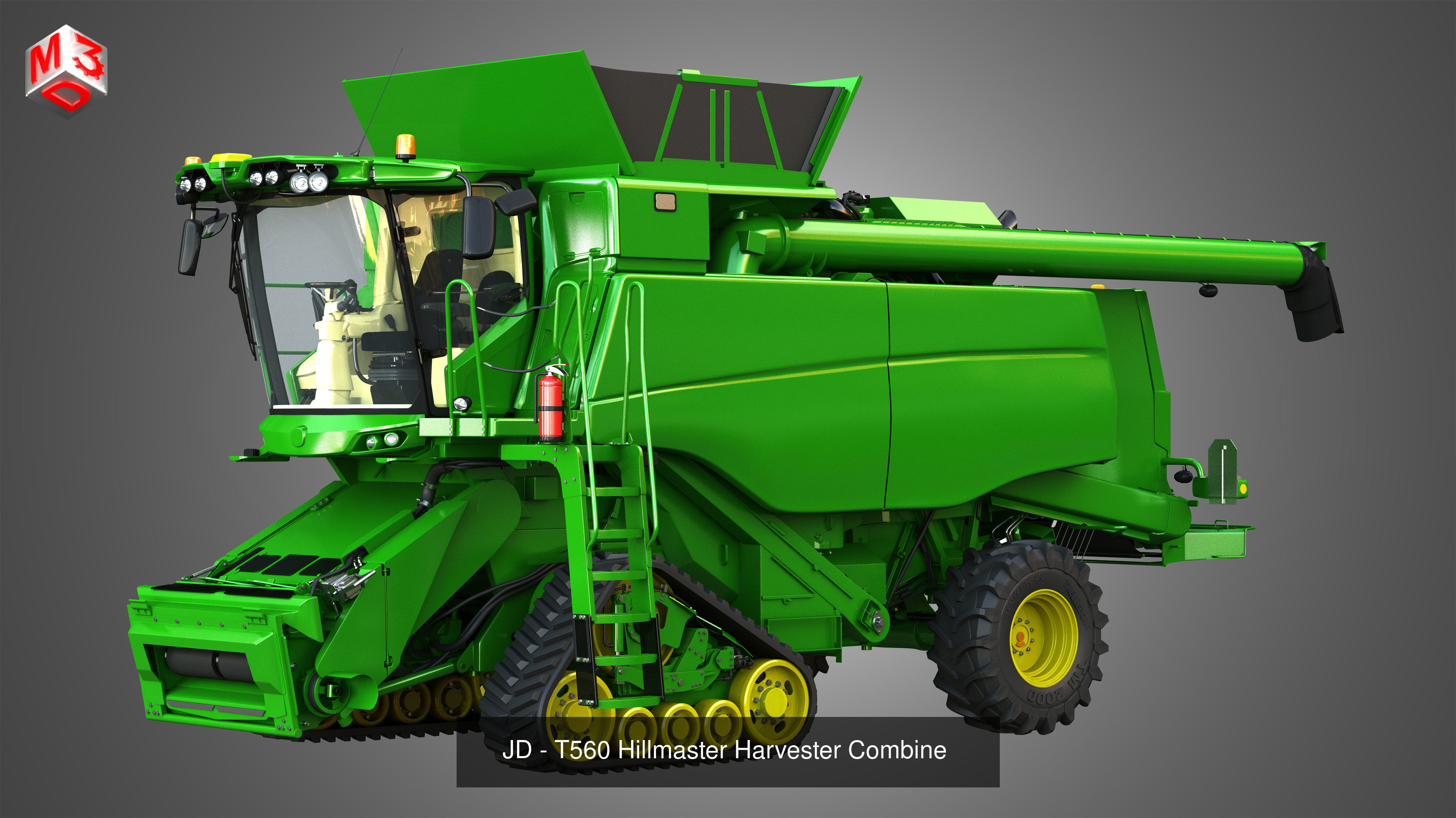 JD - Farm Vehicles 5 in 1 3D Model Collection_3