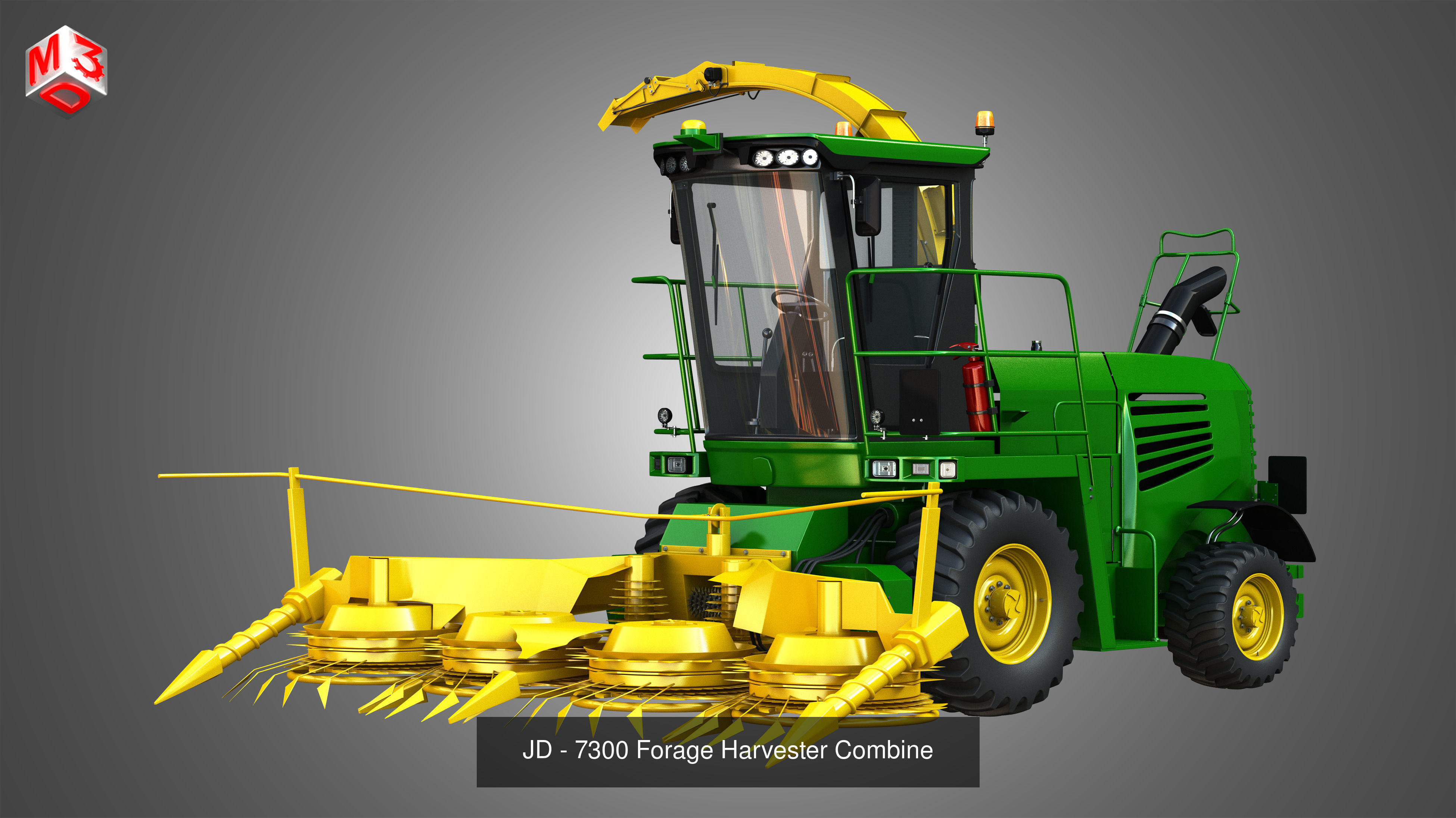 JD - Farm Vehicles 5 in 1 3D Model Collection_4