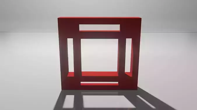 Brick Square Jaali Square