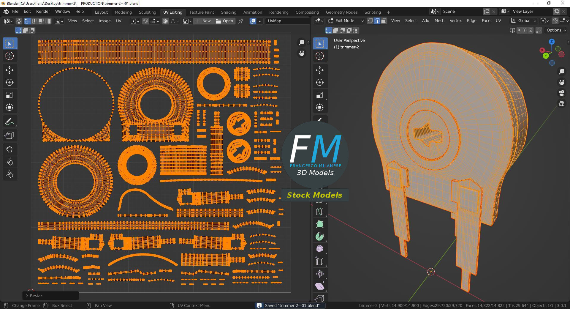 Trimmer 2 3D model_10