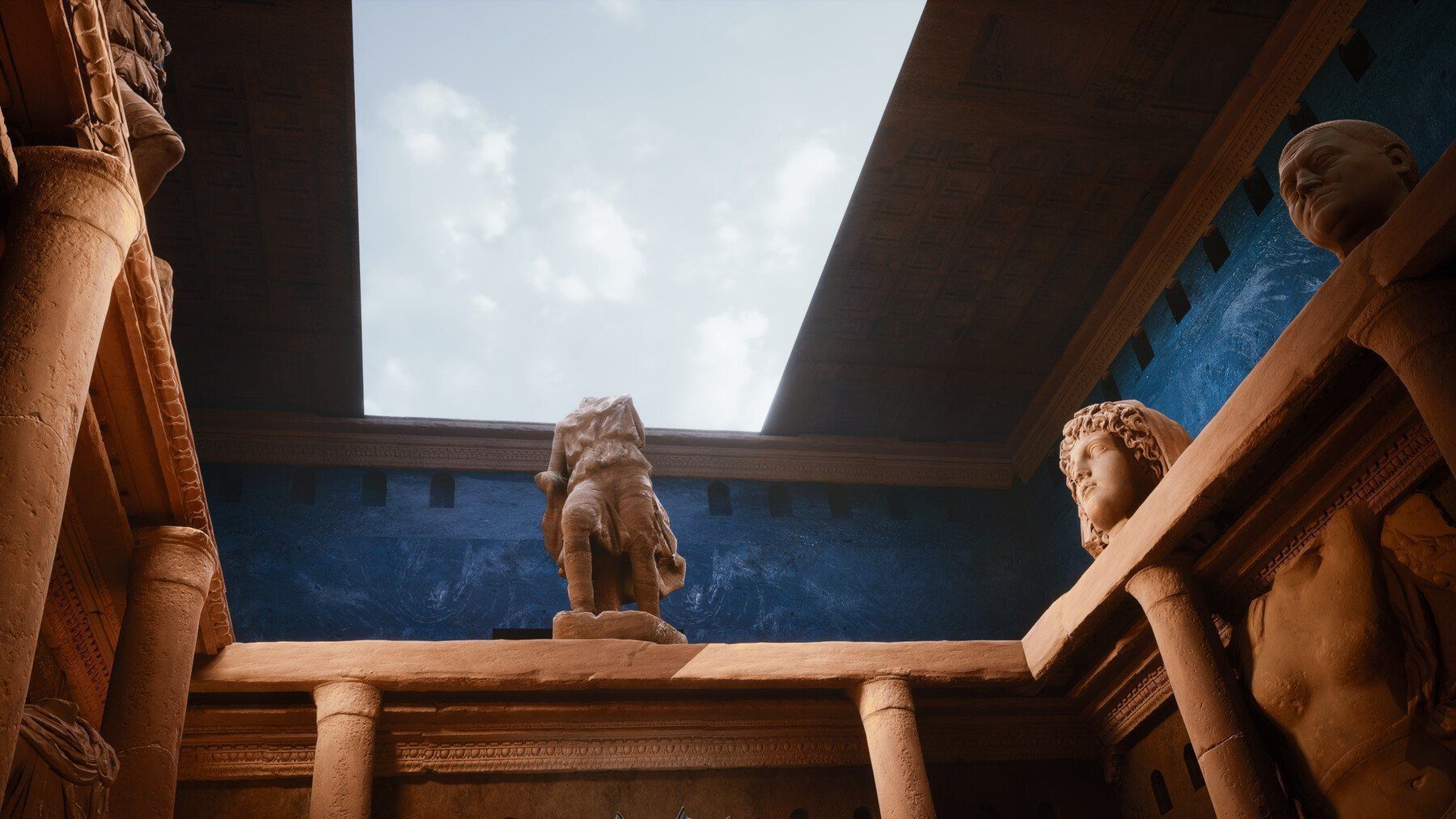 Roman Grave - Unreal Engine Low-poly 3D model_3