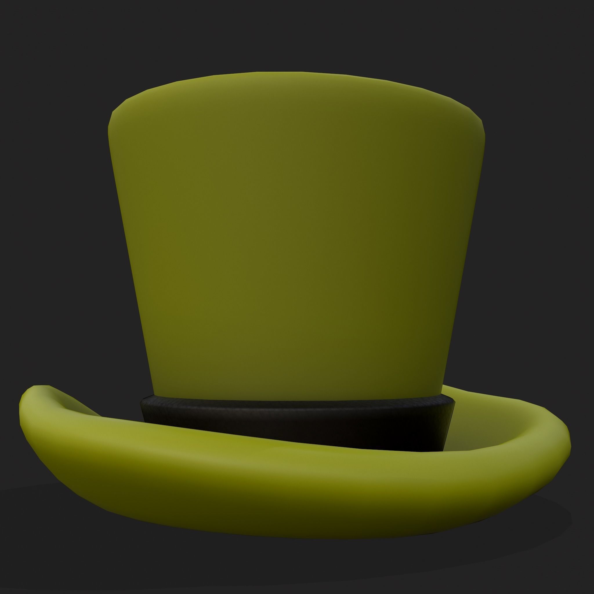 Lucky to be Irish Hat Low-poly 3D model_17