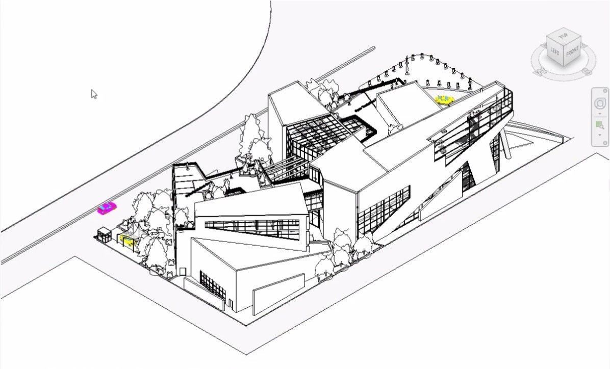 mall compelete revit projec p2 3D model_53