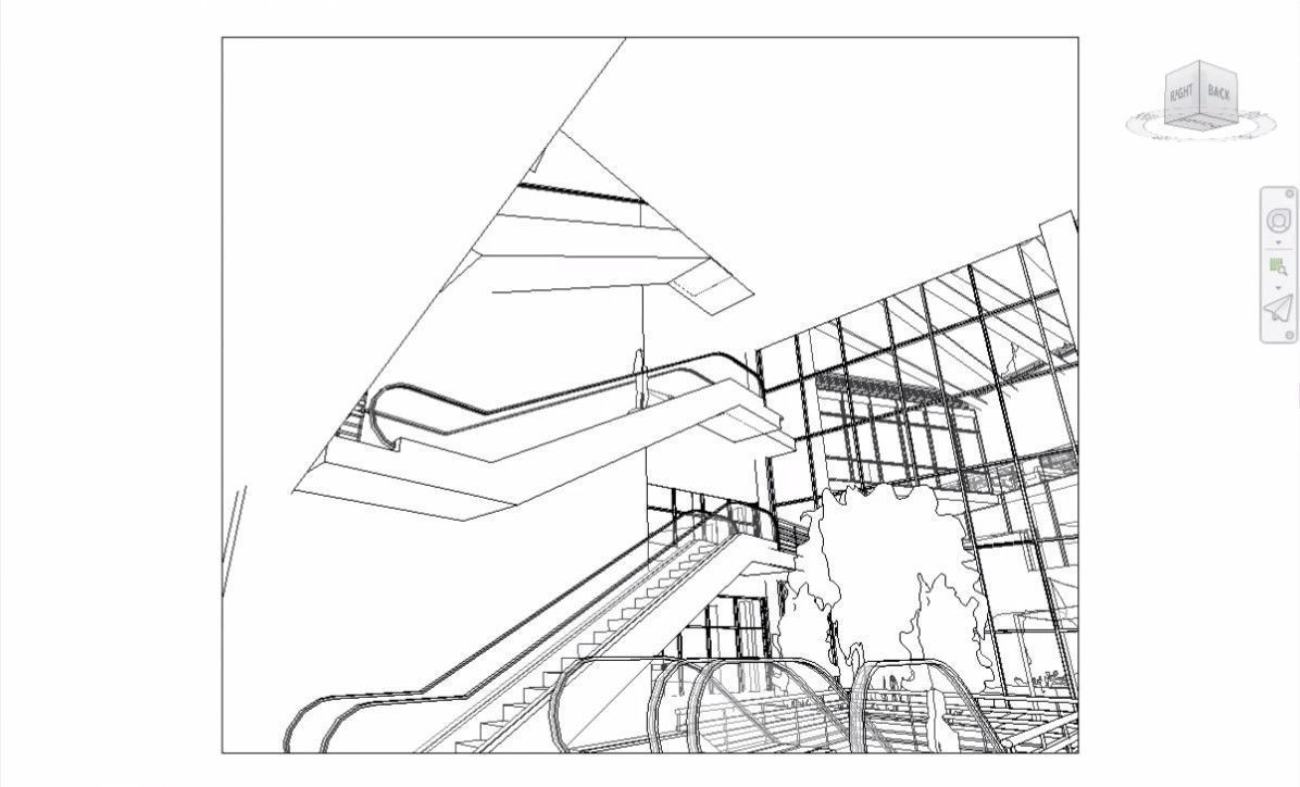 mall compelete revit projec p2 3D model_16