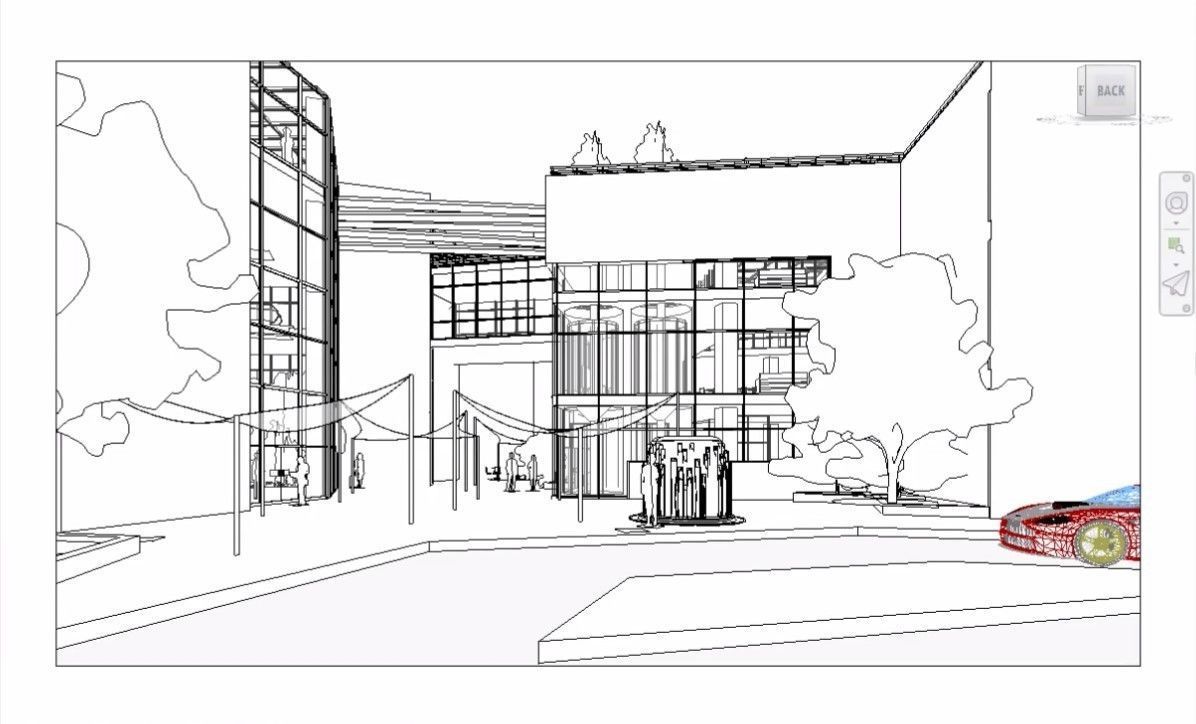 mall compelete revit projec p2 3D model_49