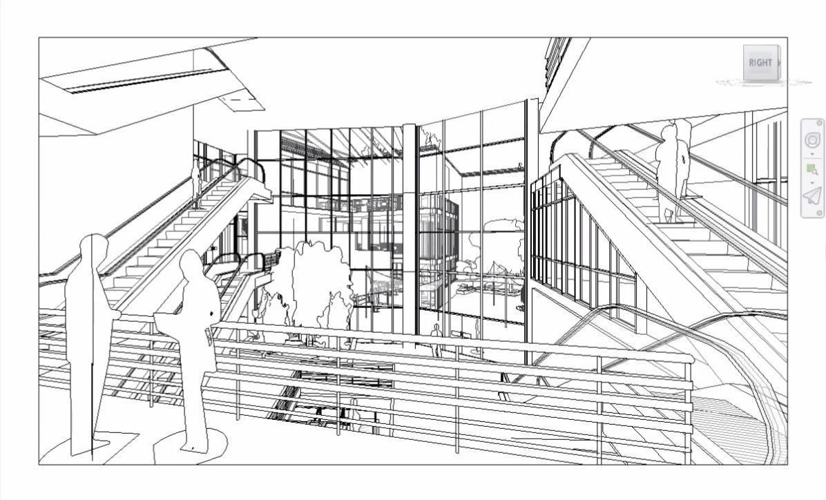 mall compelete revit projec p2 3D model_54