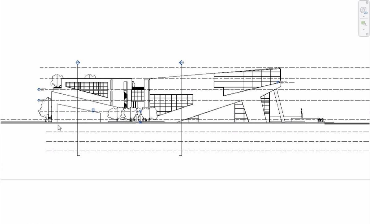 mall compelete revit projec p2 3D model_19