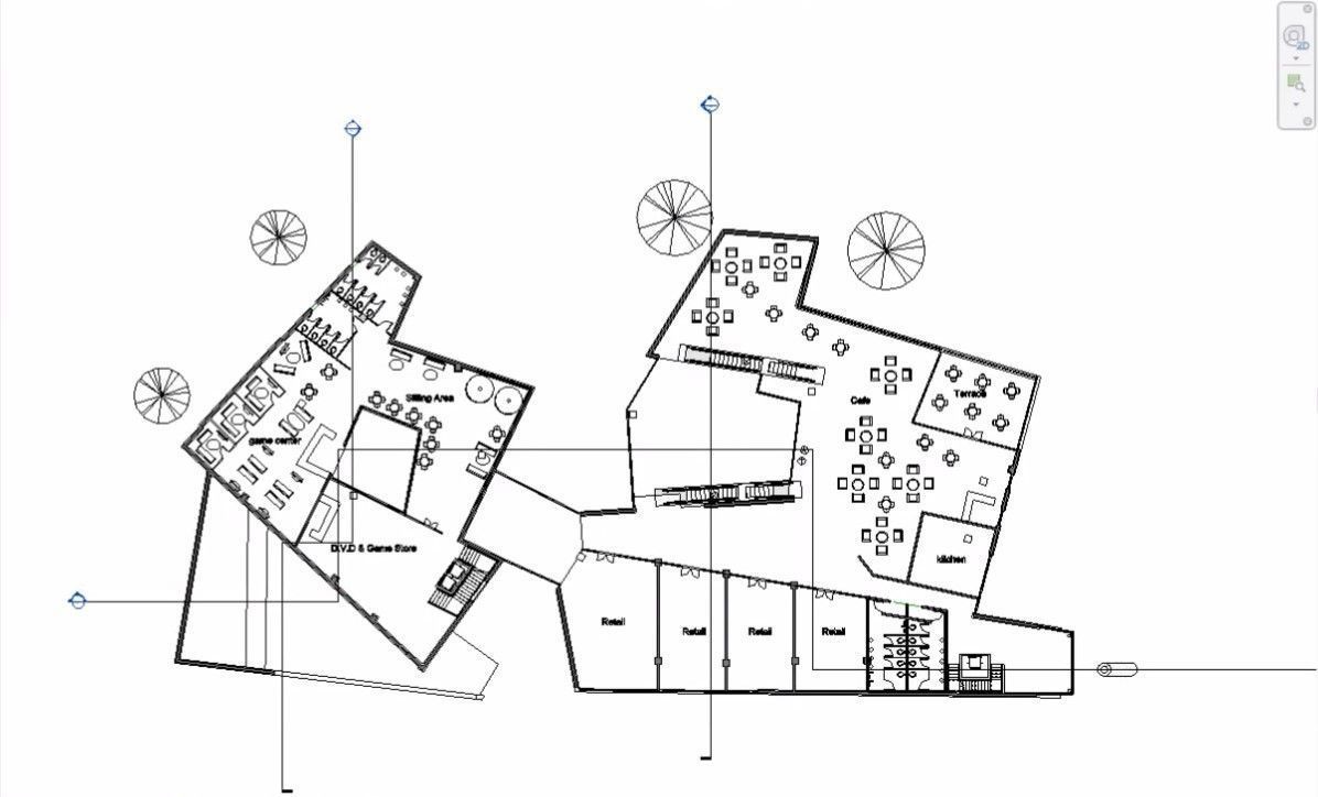 mall compelete revit projec p2 3D model_9