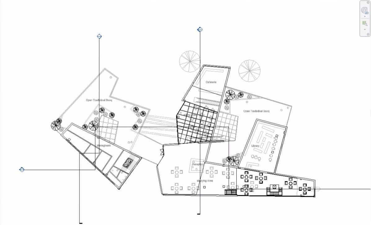 mall compelete revit projec p2 3D model_12