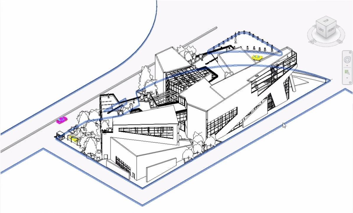 mall compelete revit projec p2 3D model_2