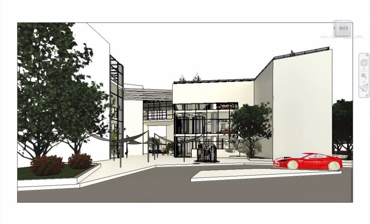 mall compelete revit projec p2 3D model_52