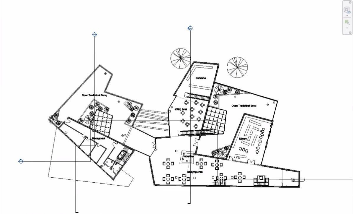 mall compelete revit projec p2 3D model_5